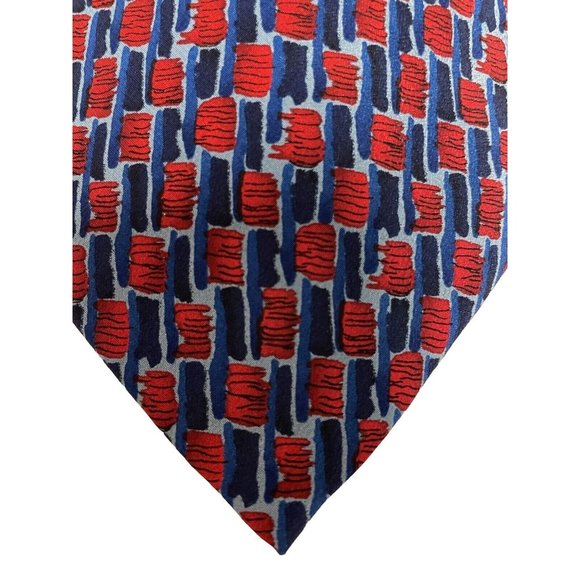 Men's Necktie J Garcia Tie Never Swat A Fly Collection 19 100% Silk - Picture 2 of 4